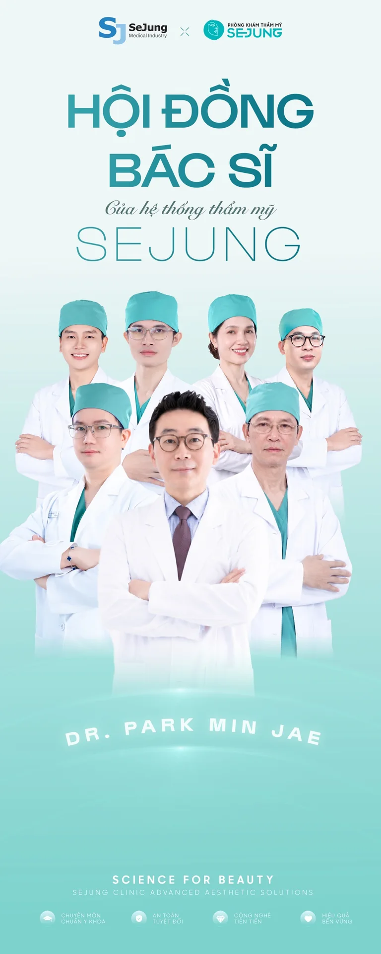 Original SEJUNG medical council standee design / 1