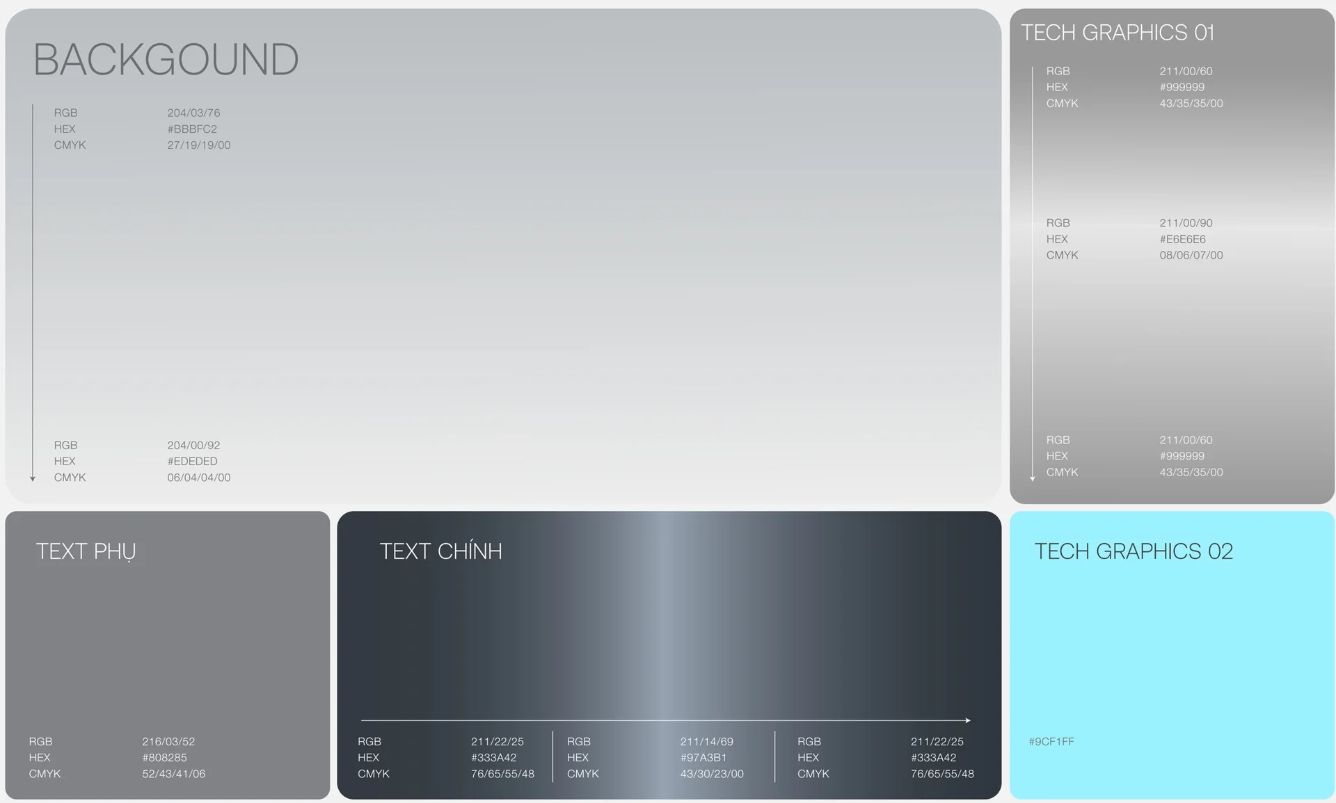 MANWELL palette from original brand guideline / 1